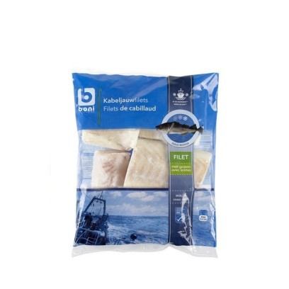 BONI SELECTION Filets de cabillaud (4-5pcs)- BELFREEZE