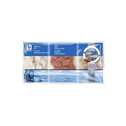 BONI SELECTION mix poisson pour wok 1kg -BELFREEZE