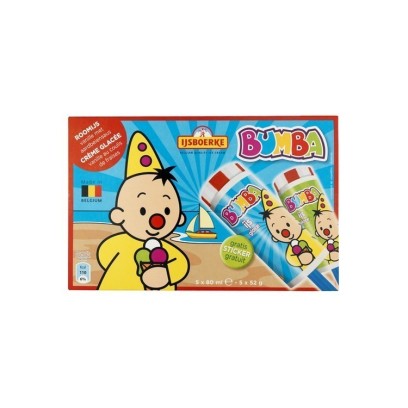 IJSBOERKE Bumba glace vanille-fraise 5x80ml - BELFREEZE