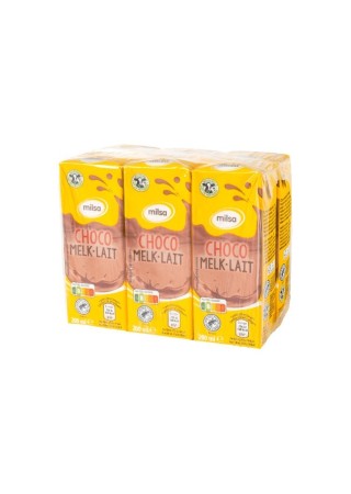 A - Milsa choco lait (brique) 6x 20 cl
