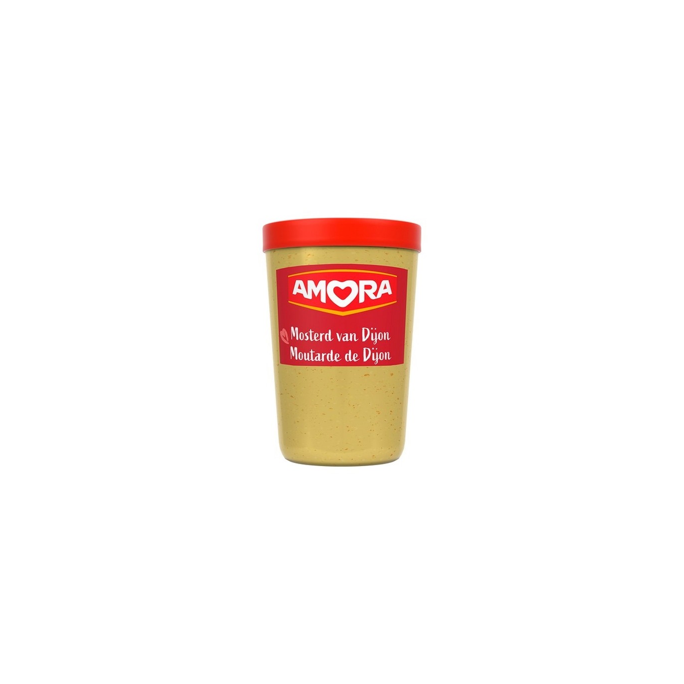 Amora Dijon-Senf Glas 185 gr chockies.net GROUP BELGICASTORE