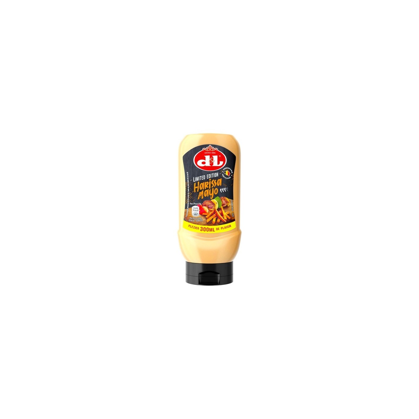 Devos Lemmens BBQ Harissa Mayonnaise TD 300 ml GROCERY chockies.net GROUP