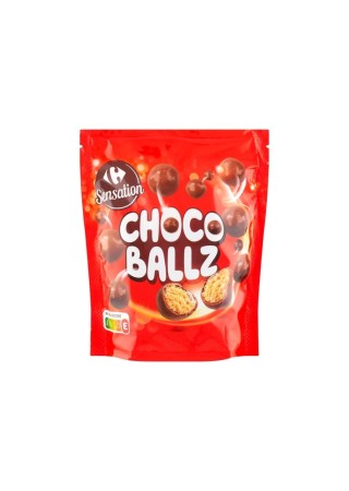 Carrefour Sensation Choco ballz billes au chocolat au lait 175 gr