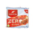 X - Cote d'Or zero baton chocolat lait fourré cacao 4x 50 gr