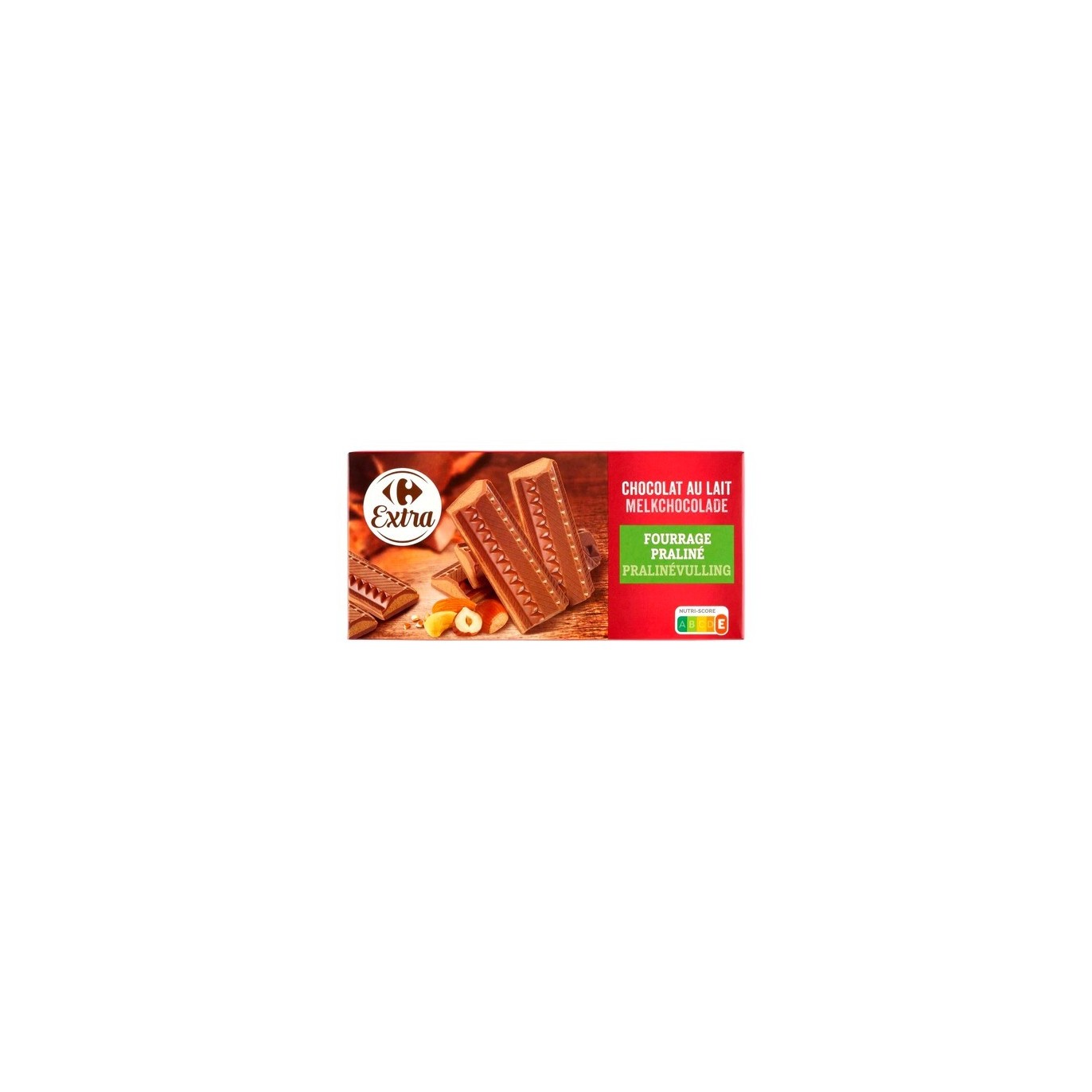 Carrefour Extra Milchschokolade mit Pralinenfüllung 200 gr Chockies Group SRL