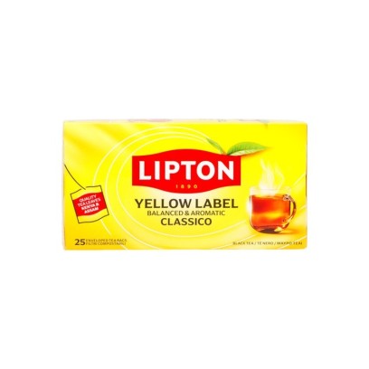 Lipton Yellow Label Tee 20 Stück BELGISCHER LEBENSMITTELLADEN chockies.net