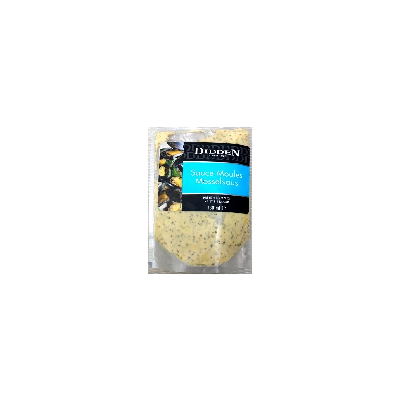 Salsa Didden para mejillones, lista para usar, 180 ml, grupo Chockies, Bélgica, productos de alimentación belgas