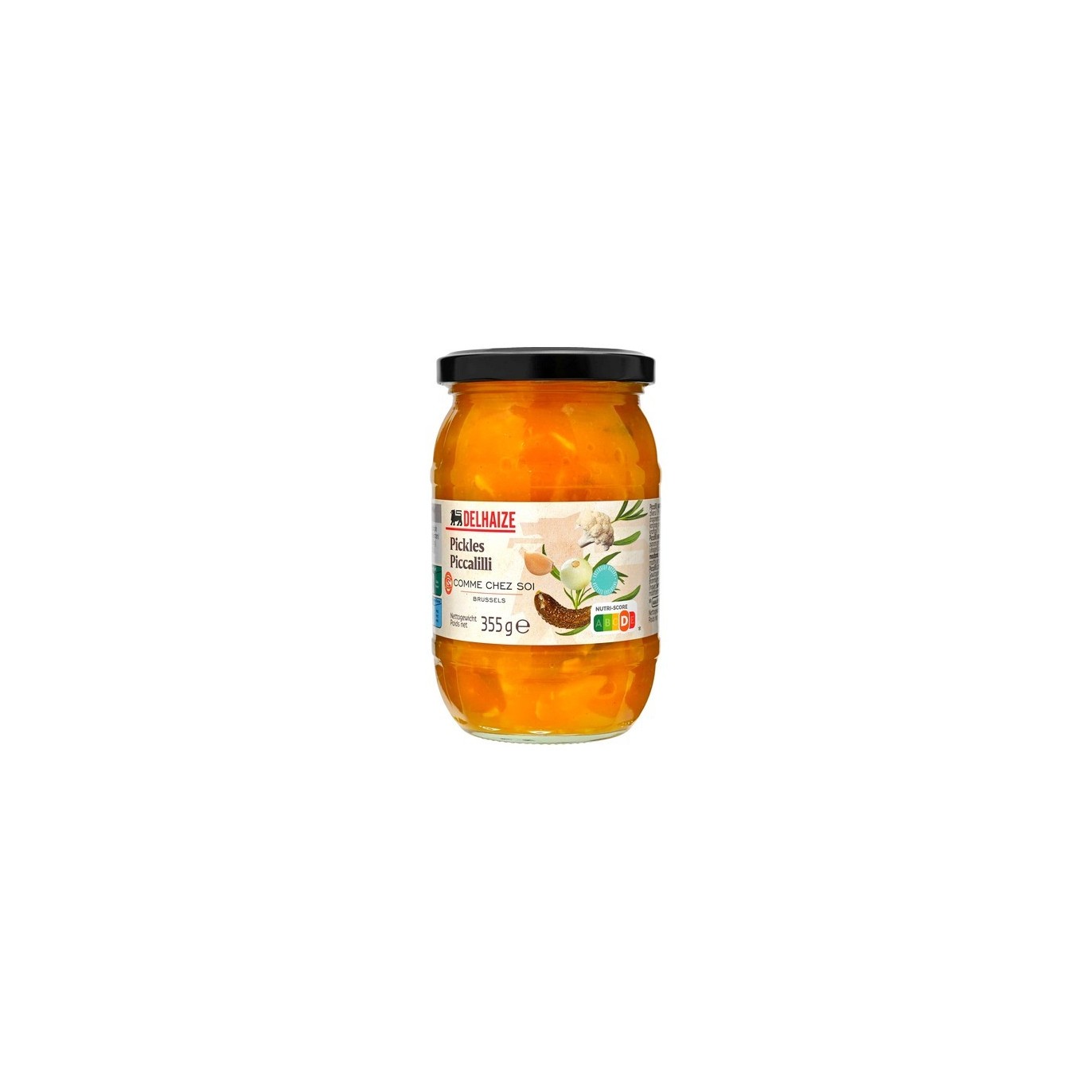 Delhaize pickles piccalilli Like at home 355g Belgian Chocolate Group