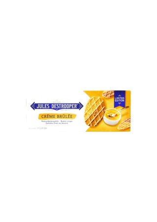 Jules Destrooper galettes fines au beurre crème brulée 100 gr