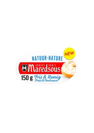Maredsous fromage frais et onctueux nature 150 gr