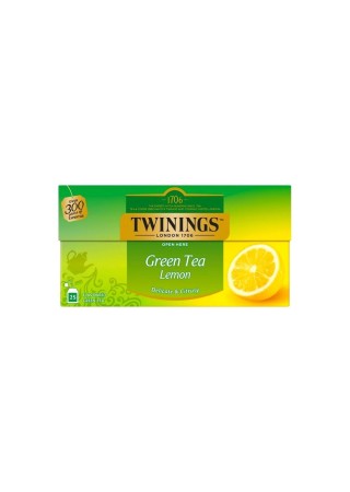 Twinings de Londre thé vert citron 25 pc