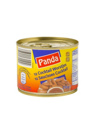 A - Panda 12 saucisses cocktail 210 gr