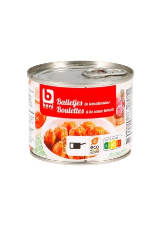 Albóndigas Boni Selection en salsa de tomate 200g chockies.net