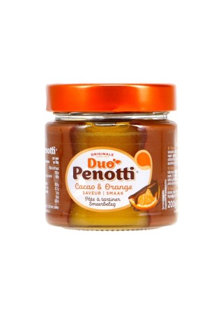 Penotti Duo pâte à tartiner cacao orange 200 gr