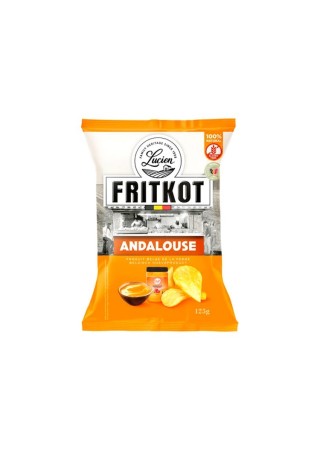 Lucien Fritkot Papas fritas con sabor andaluz Anda 125 g GRUPO CHOCKIES BÉLGICA