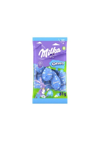 Milka 13 oeufs Pâques chocolat lait Oreo 81 gr