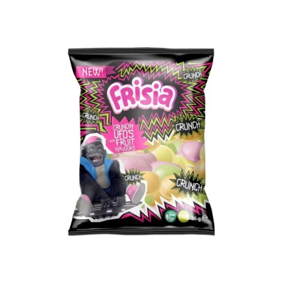Frisia crunchy UFO met fruitsmaak 36g CHOCKIES GROUP SRL België