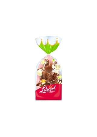 Figuras de Pascua Libeert decoradas con chocolate con leche 180 gr chockies