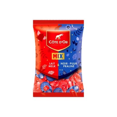 Côte d'Or paaseieren, gemengde melk- en pure chocoladepraline, 350 g chocki