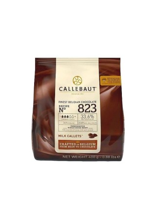 RM - Callebaut Callet 823 chocolat lait 400 gr CHOCKIES