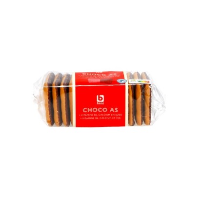 Selección Boni Choco As galleta 250 gr chockies grupo belgicastore