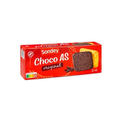 Choco AS Sondey Biscuits 250g knapperige chocoladesnack | Chockies