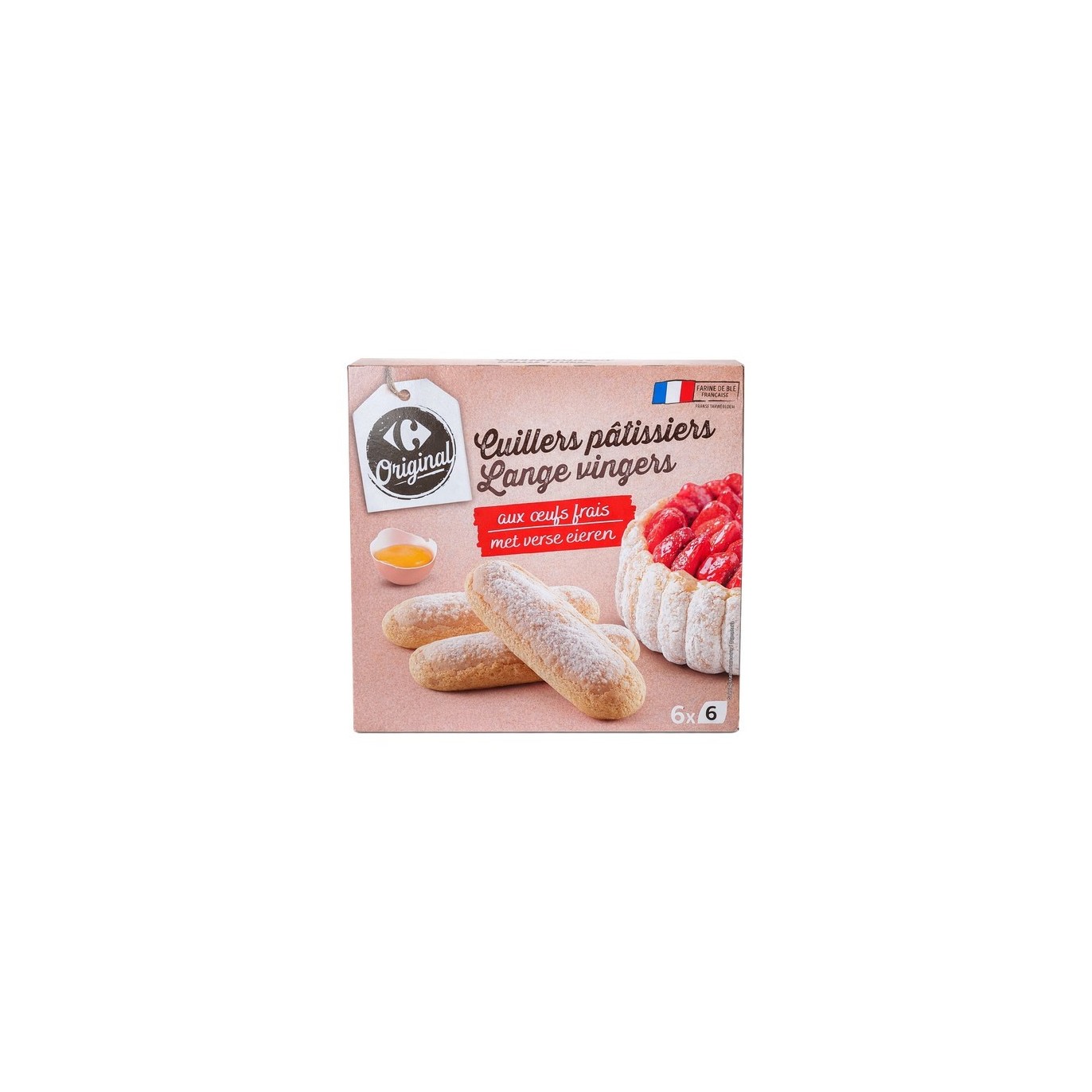 Carrefour Boudoirs 300g ladyfinger biscuits | Chocolates