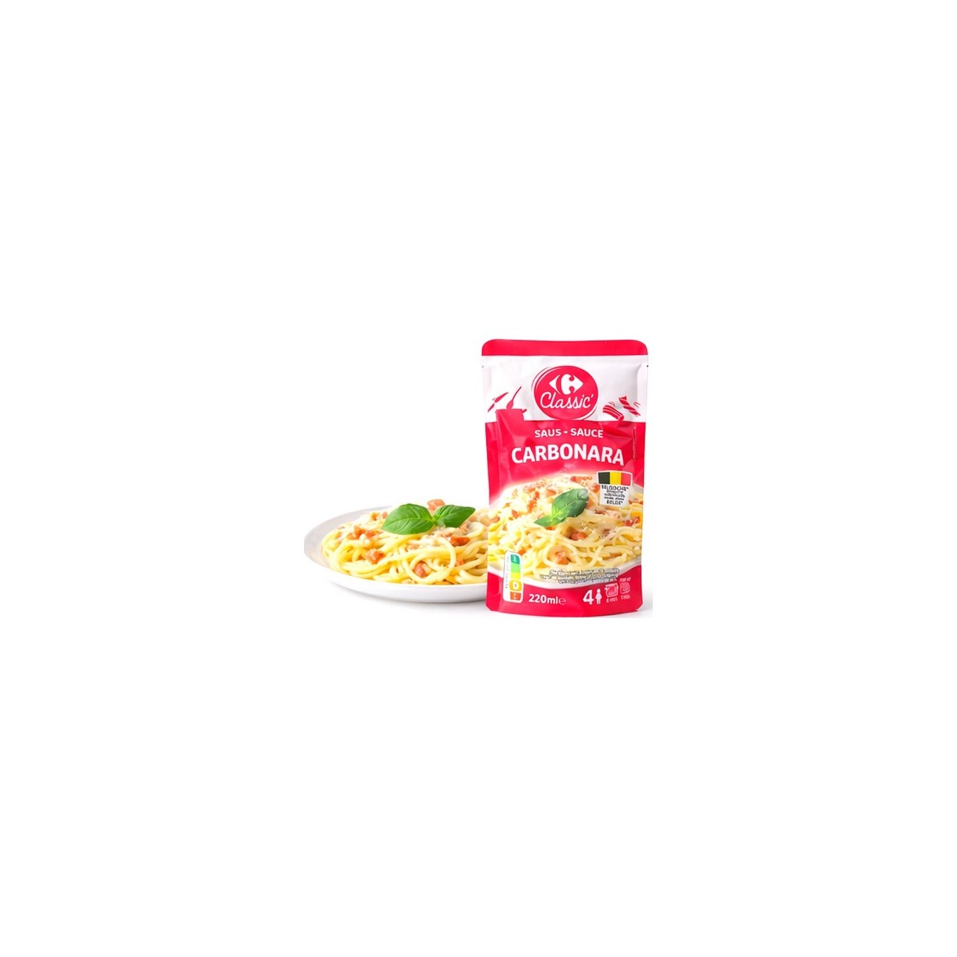 Carrefour Classic Creamy Carbonara Sauce 220ml | Chockies