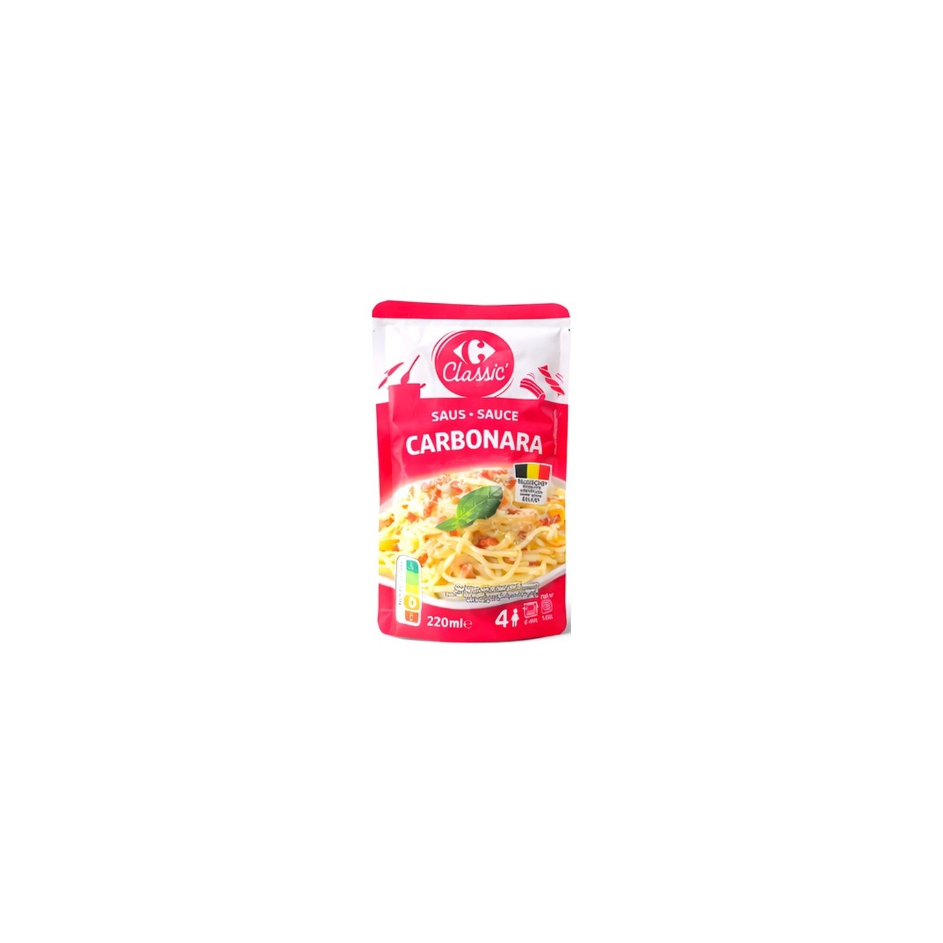 Carrefour Classic Creamy Carbonara Sauce 220ml | Chockies