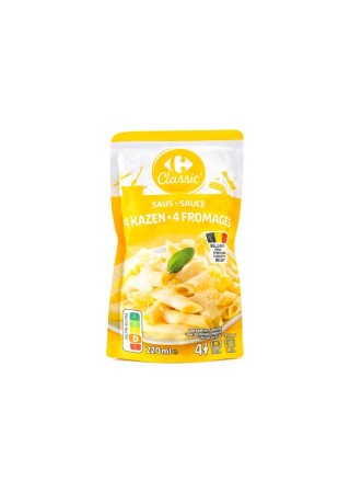 Carrefour 4 Cheese Sauce 220ml | Chockies