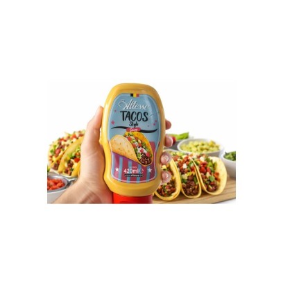 Premium-Tacosauce 420 ml – Geschmack nach belgischem Snack | Chockeys