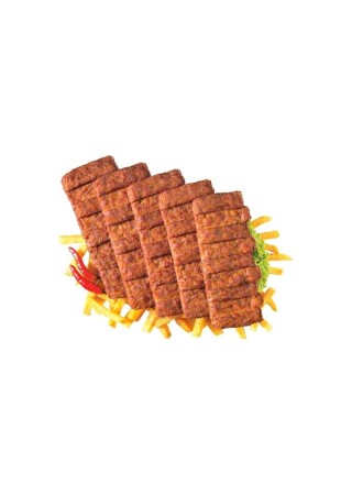 snaky mexicain croustillant 5 pièces sur frites avec piments snack surgelé texture dorée fondante repas rapide gourmand maison