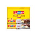 Jacques bâton chocolat lait banane 4x 47 gr