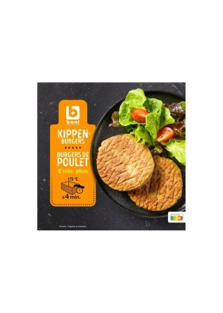 Boni Selection burgers de poulet 12x 70 gr
