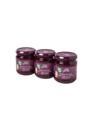 A - King' Crown chou rouge aux pommes 3x 200 gr BELGICASTORE chockies.net
