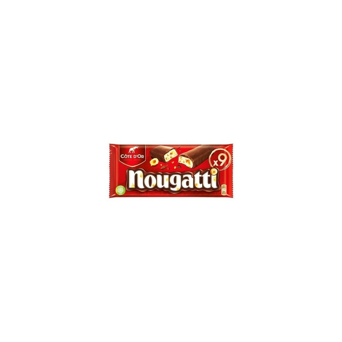 Côte d'Or Nougatti chocolat lait 9x 30 gr CHOCKIES