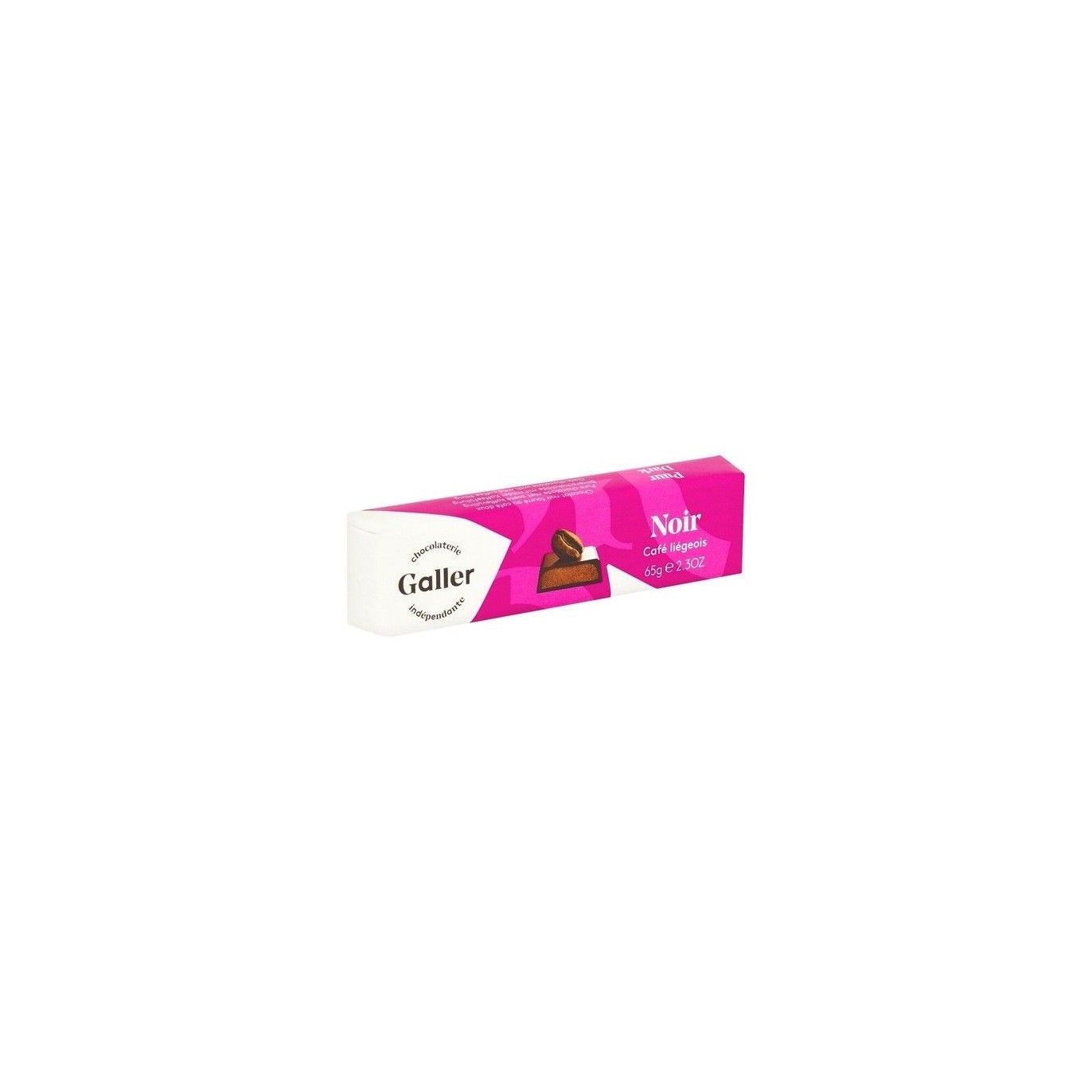 Galler bâton chocolat noir Café Liégeois 65 gr