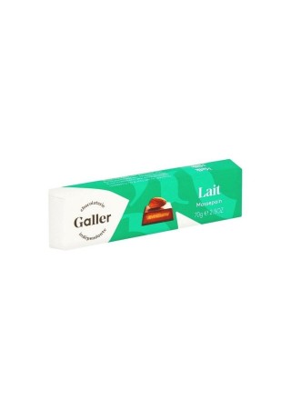 Galler bâton chocolat lait massepain 70 gr