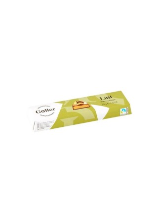 Galler Piémontais bâton chocolat lait noisettes 70 gr