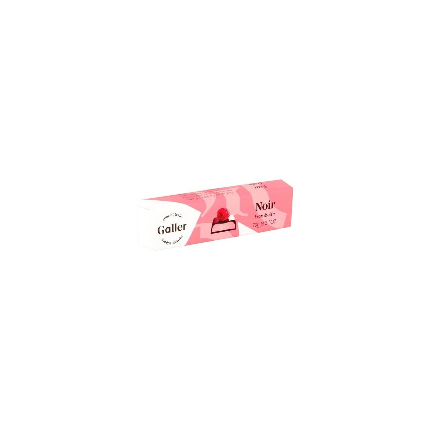 Galler bâton chocolat noir framboise 70 gr