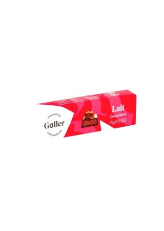 Galler bâtons chocolat lait croustillants 70 gr