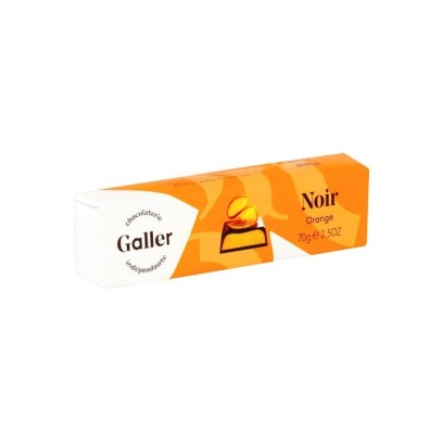 Galler chocolat noir à l'orange 70 gr