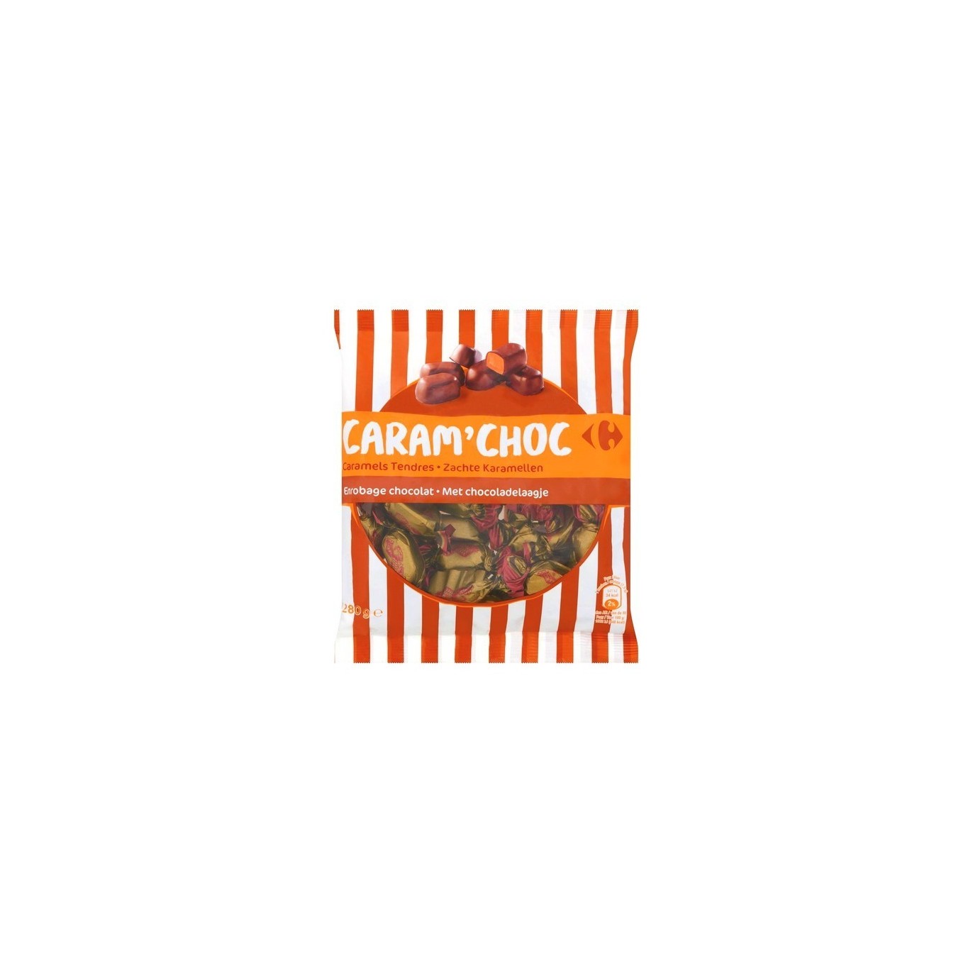 Caram'Choc toffees au chocolat 280 gr