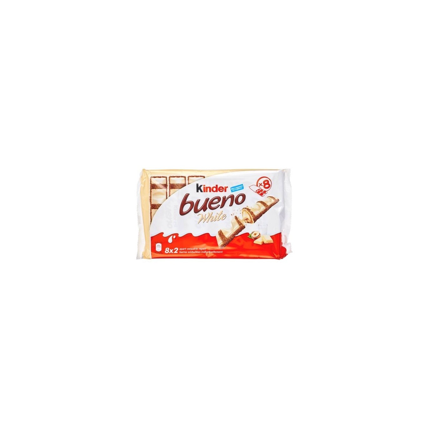 Ferrero Kinder Bueno chocolat blanc 8x 39 gr