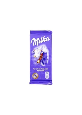 Milka chocolat lait pays Alpin 100 gr CHOCKIES belgique