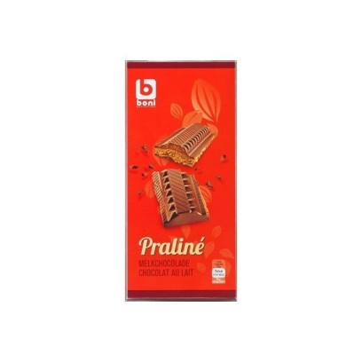 Boni Selection chocolat lait praliné 200 gr CHOCKIES