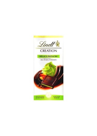 FR - Lindt Création noir délice pistache 150 gr CHOCKIES