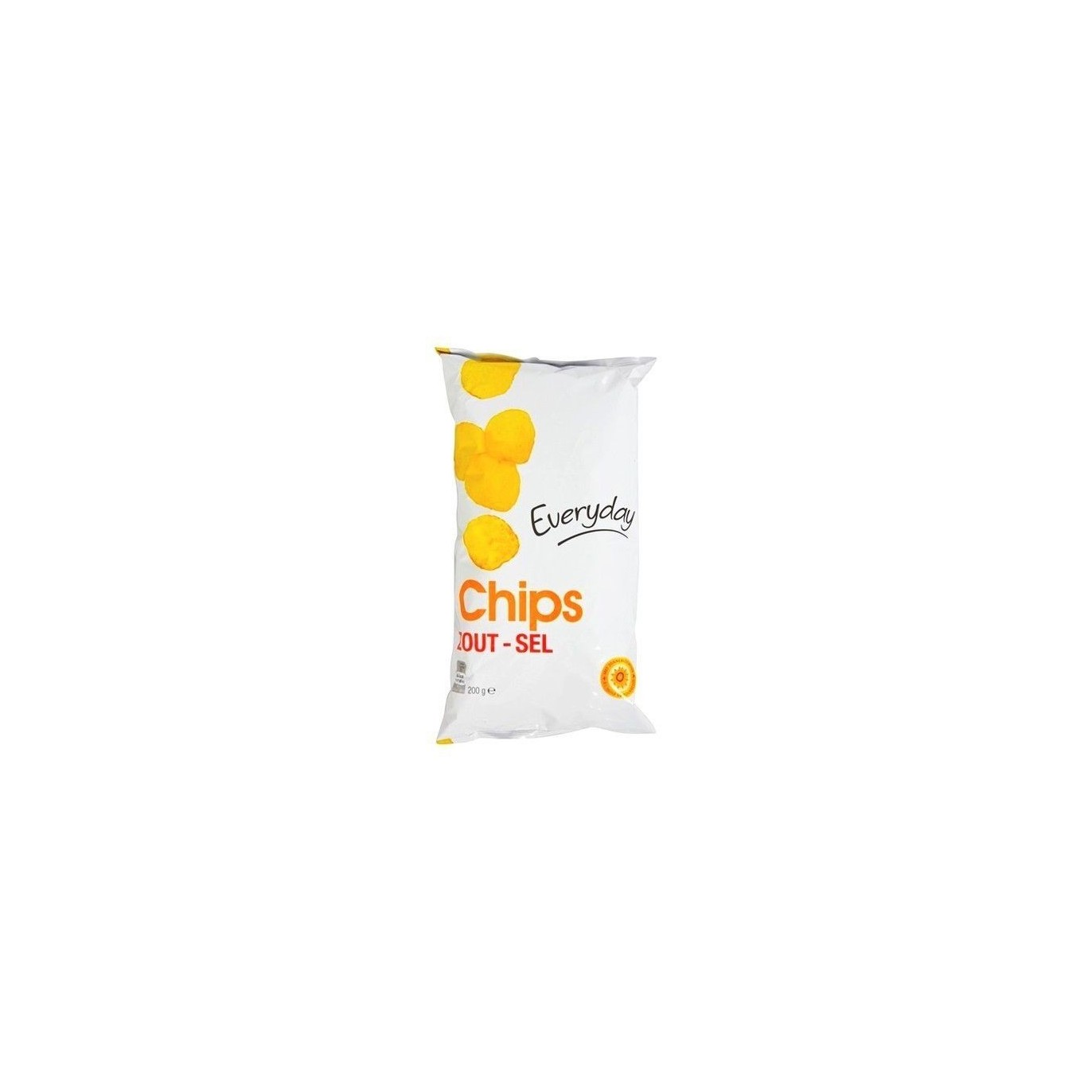 Everyday chips sel 200 gr EPICERIE BELGE CHOCKIES