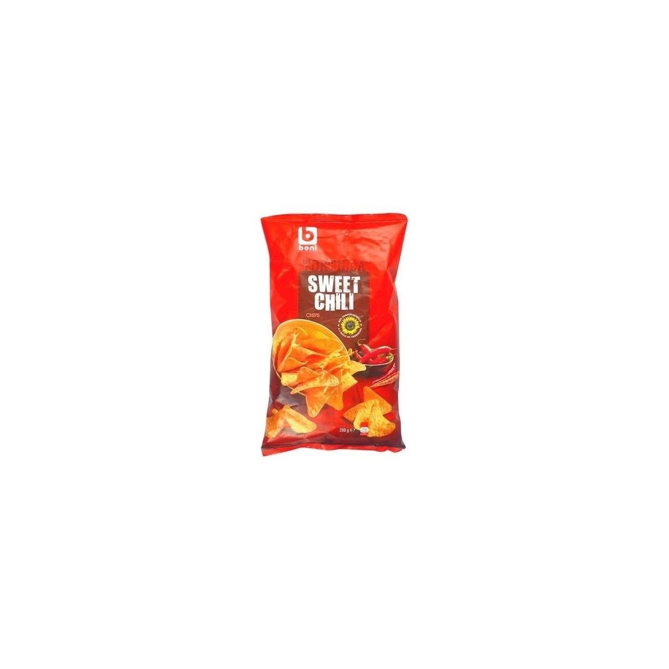 Boni Selection Tortilla chips chili 200 gr CHOCKIES
