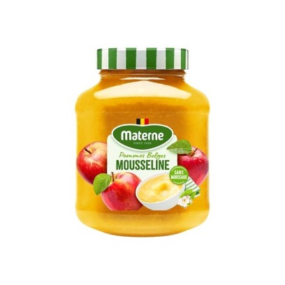 Materne mousseline de pommes belges 600 gr